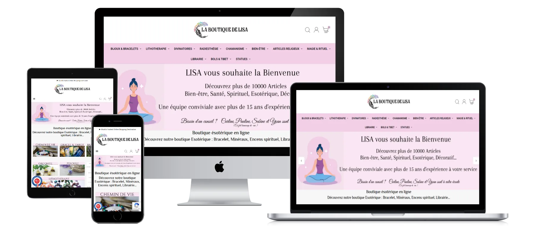 Exemple de réalisation PrestaWeb : refonte et optimisation SEO